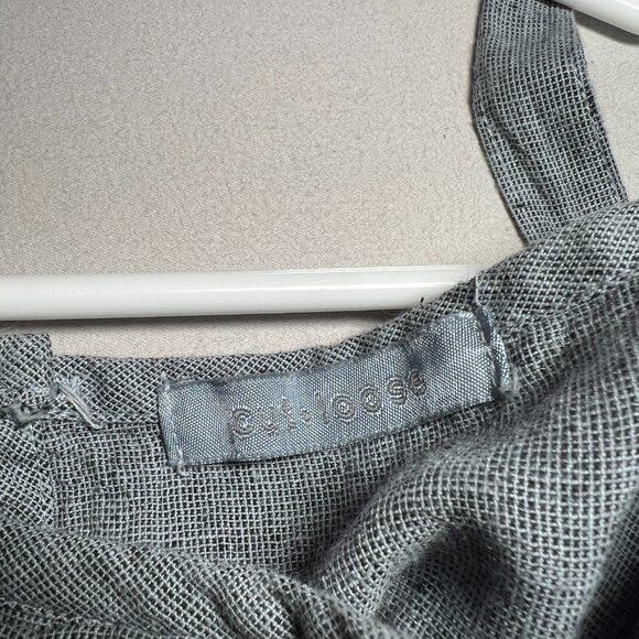 Cut Loose Jumpsuit Wide Cropped Leg Size s/m in Blue - Picture 4 of 6